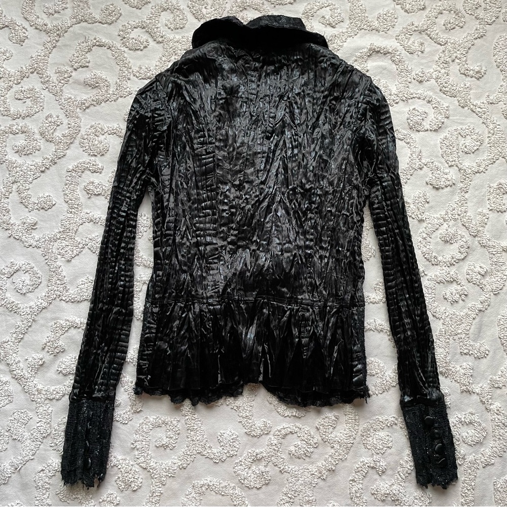Alberto Makali Lace All Black Jacket small - Picture 4 of 8
